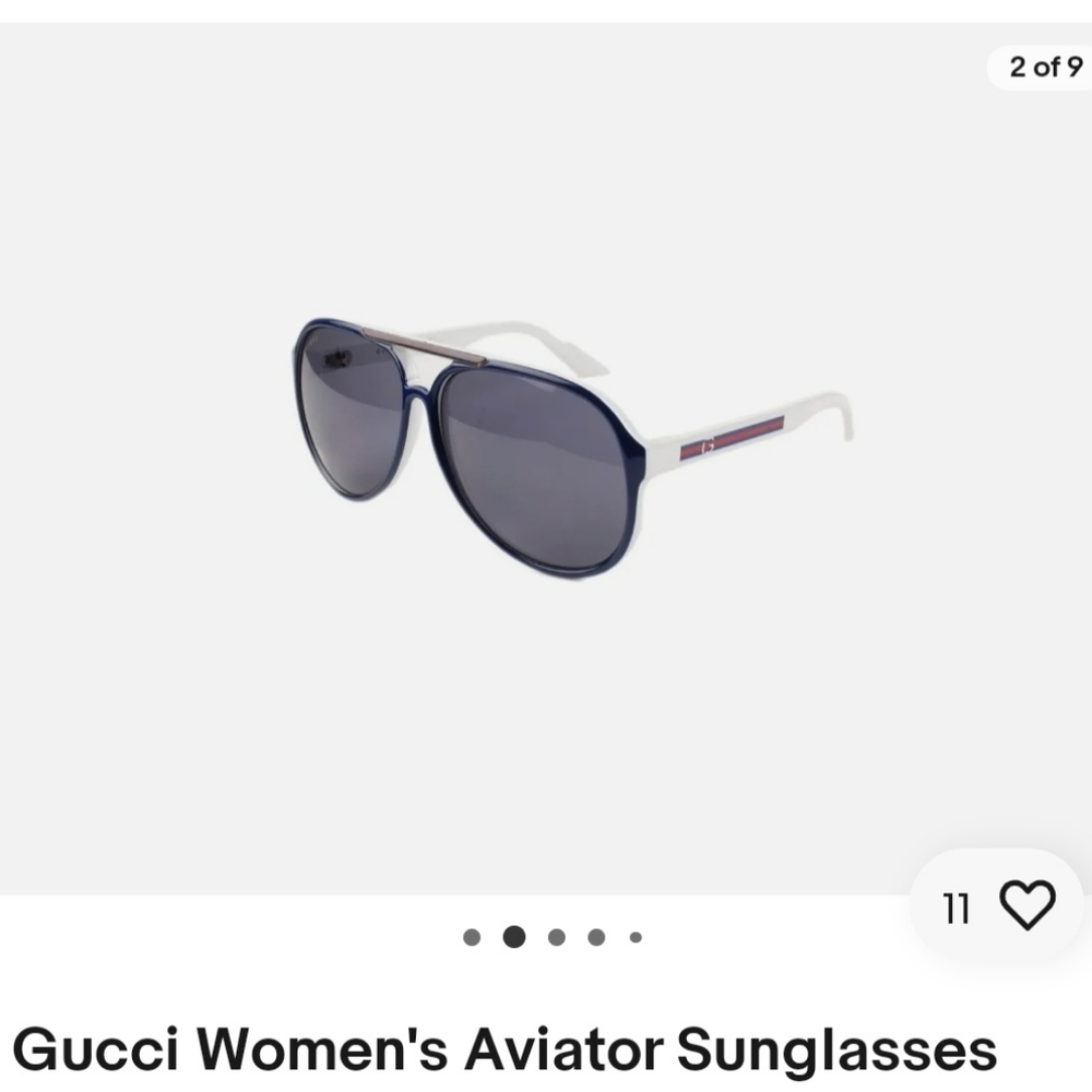 Gucci aviator sunglasses